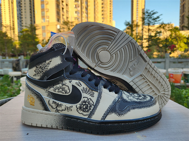 Men's Running Weapon Air Jordan 1 High Top Shoes 0566 Men's Running Weapon Air Jordan 1 High Top Shoes 0566